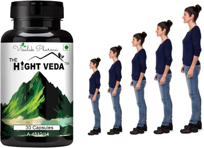 hight veda Height Vedaa Capsules Height Up Tablets For Men & Women(30 Capsules)