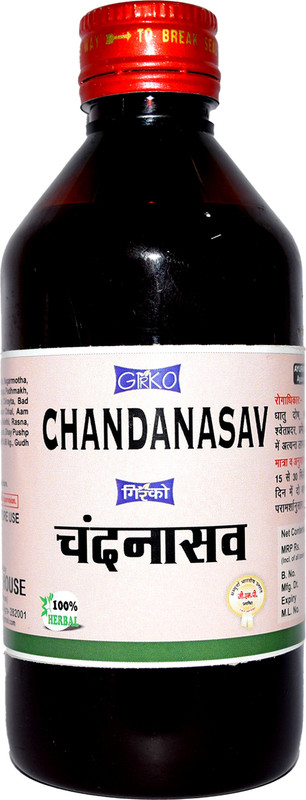 Girko Chandanasav I Cures Night Fall I Body Cooler I Pack of 2 x 225 ml.(Pack of 2, 450 ml)