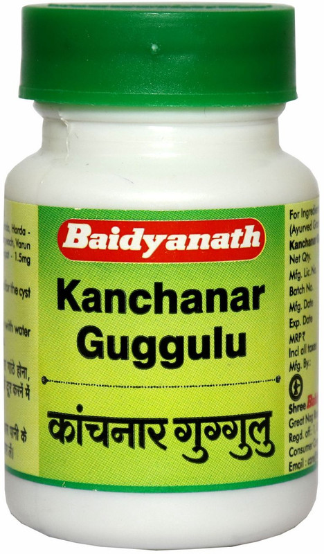 Baidyanath Kanchnar Guggulu - 80 Tablets(Pack of 4, 320 Tablets)