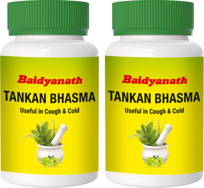 Baidyanath Tankan Bhasma 15 g Respiratory Support Powder - Pack of 2(Pack of 2, 30 g)
