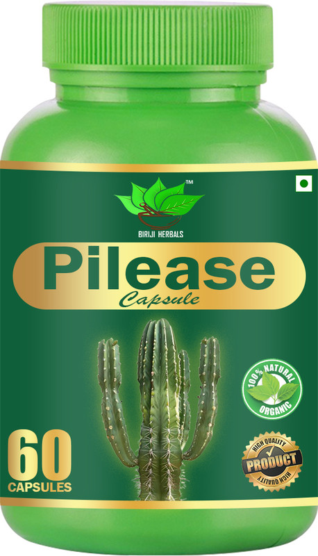 BIRJI HERBALS PILEASE CAPSULE(60 Capsules)