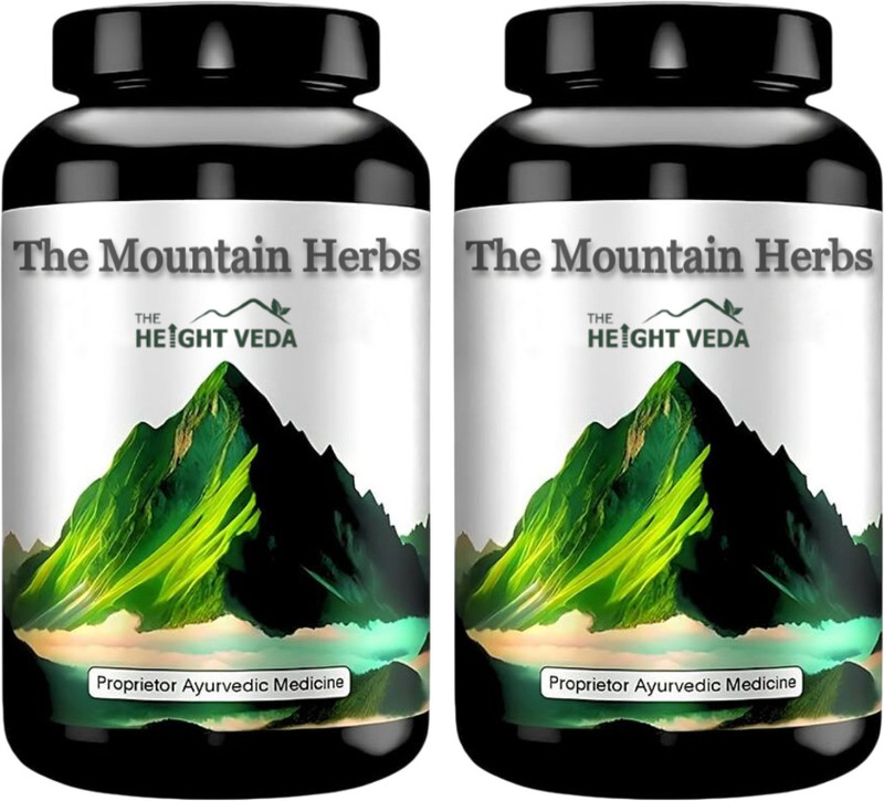 The Mountain Herbs 100% Original Height Vedaa| Natural Herbal Formula | Supports Growth(300 g)