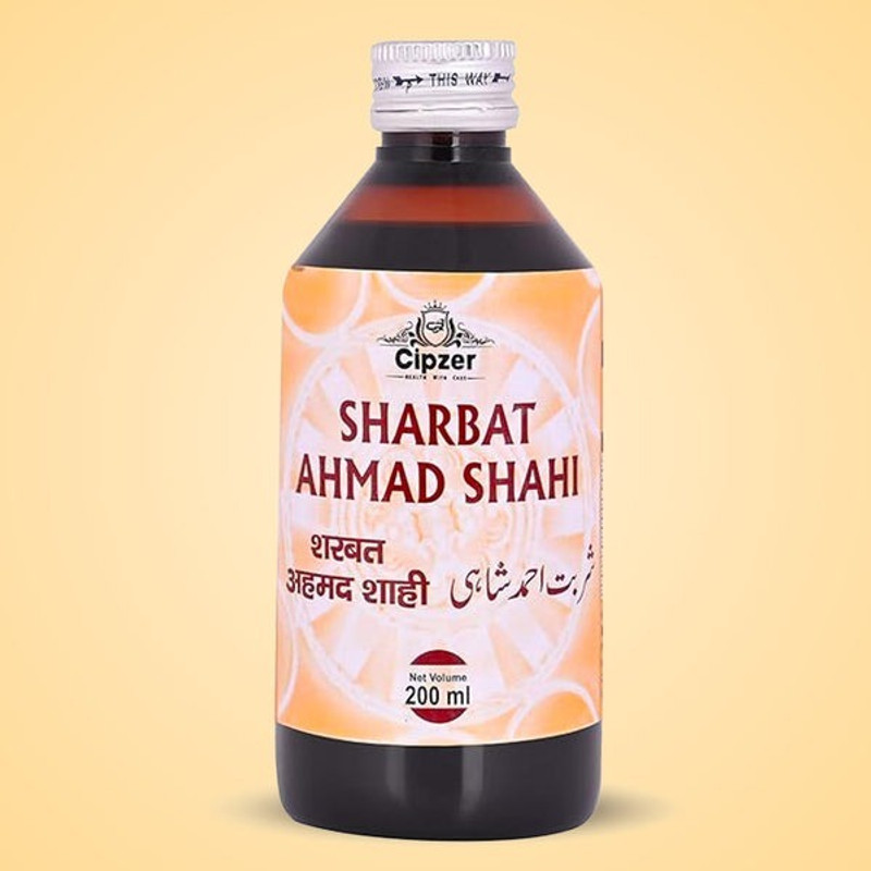 CIPZER Sharbat Ahmad Shahi Helps to Treat Depression & melancholia 200ML Syrup(200 ml)