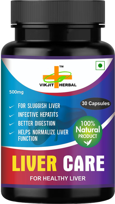 VIKJIT HERBALS LIVER CARE FOR HEALTHY LIVER CAPSULE(30 Capsules)