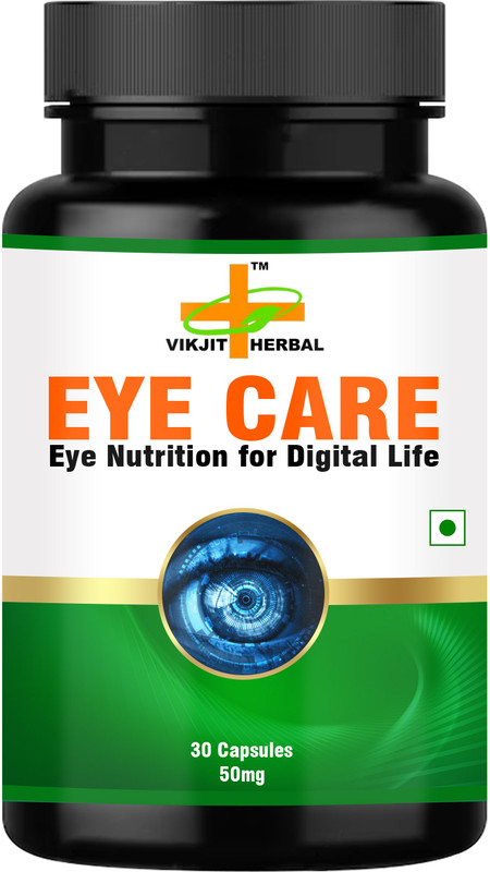VIKJIT HERBALS EYE CARE EYE NUTRITION FOR DIGITAL LIFE(30 Capsules)