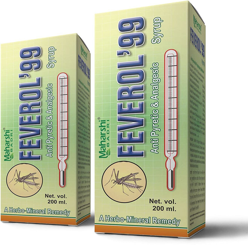 Maharshi BADRI Feverol 99 Syrup (100ml+100ml)(Pack of 2, 200)