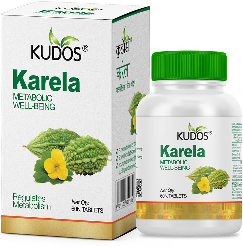KUDOS Karela Tablets(60 Tablets)