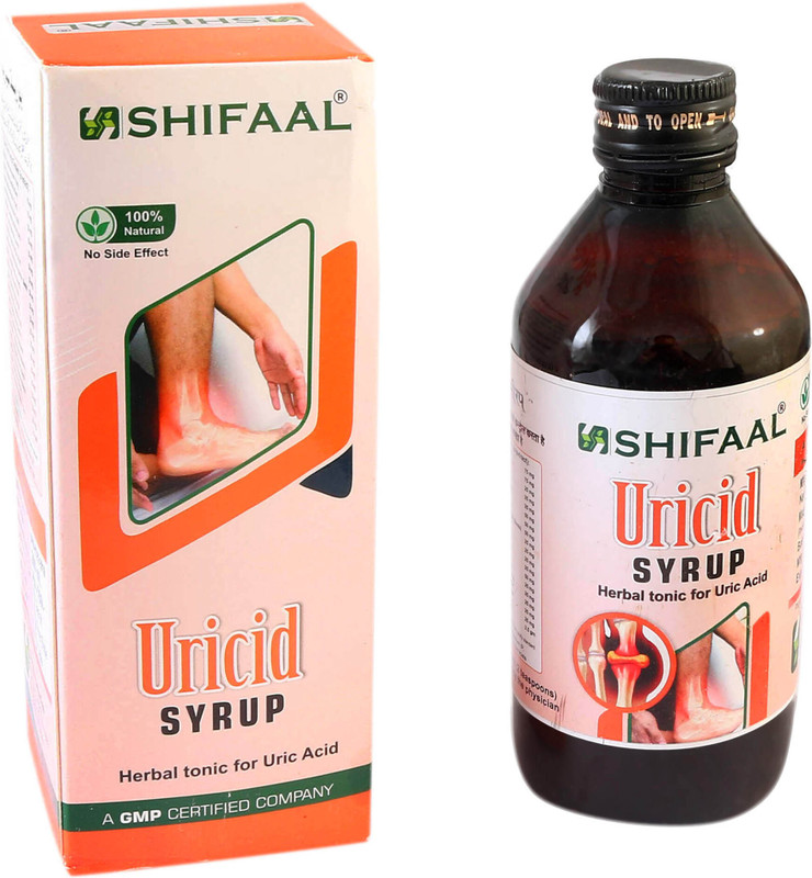 SHIFAAL Uricid Syrup | Herbal Tonic For Uric Acid (200ml)(200 ml)