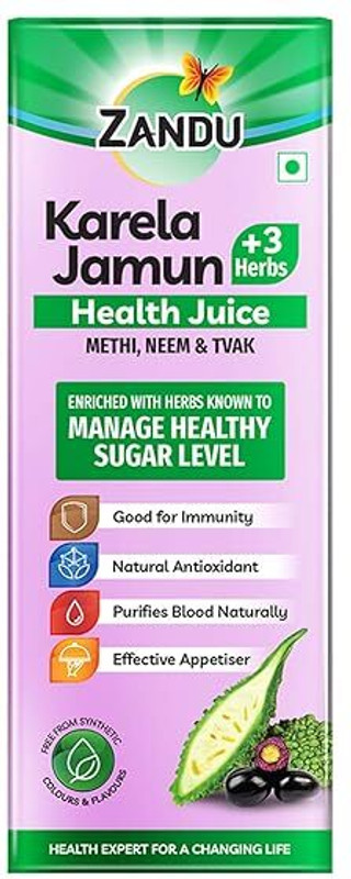ZANDU Karela Jamun Health Juice-1L(1 L)