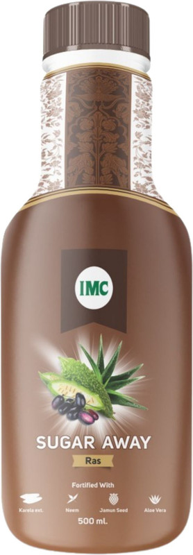 IMC Sugar Away Ras | Manages Blood Sugar Levels | Enhances Energy & Vitality(500 ml)