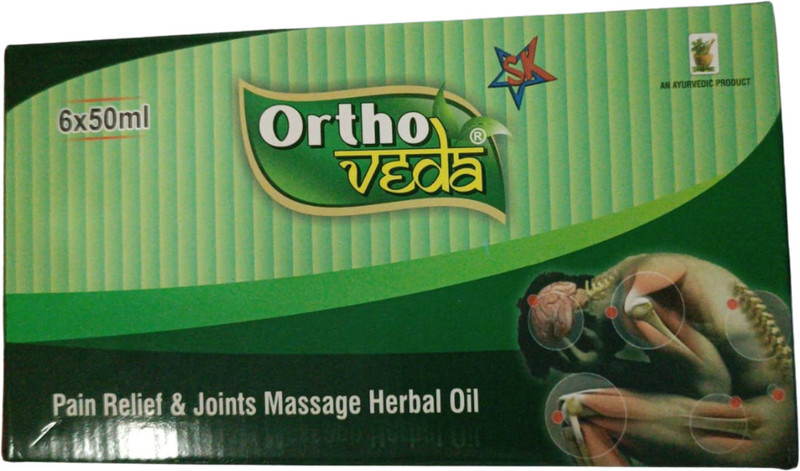 Sat Kartar Ortho Veda Pain Relief and Joint Massage Oil | Ayurvedic Pain Relief Oil(300 ml)