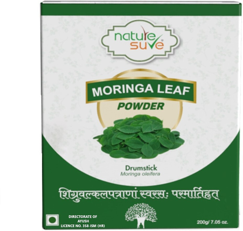 Nature Sure Moringa Atta Mix, Drumstick Leaf Powder, High in nutrients (200 g)(200 g)