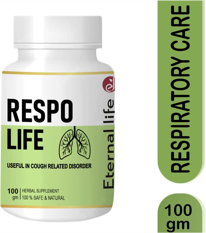Eternal life Respolife || Respiratory Disorder & Relieves Allergic Asthma & Coughing- 100 gm(0.1 kg)