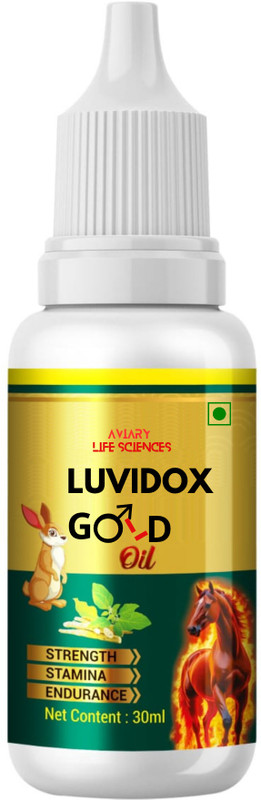 AVIARY LIFE SCIENCES Luvidox Gold Ayurvedic oil for Stamina and Energy(30 ml)