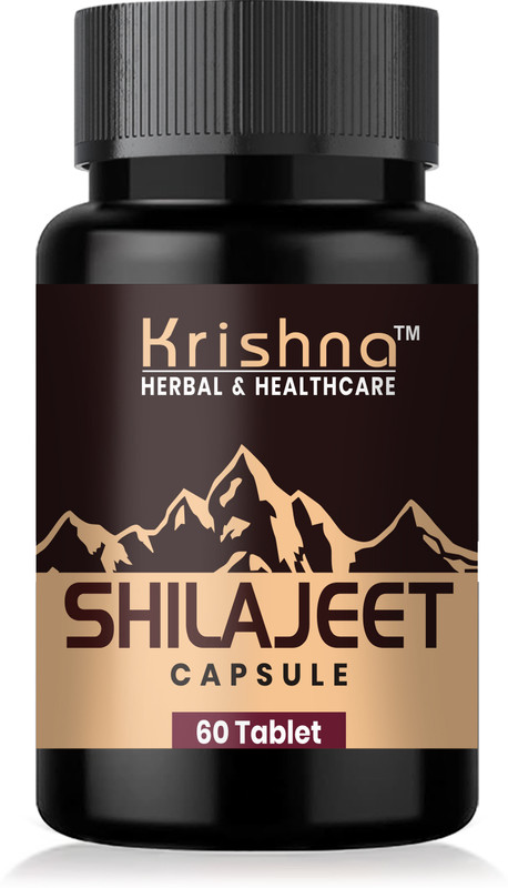 KRISHNA HERBAL & HEALTHCARE SHILAJIT CAPSULE 60(60 Capsules)