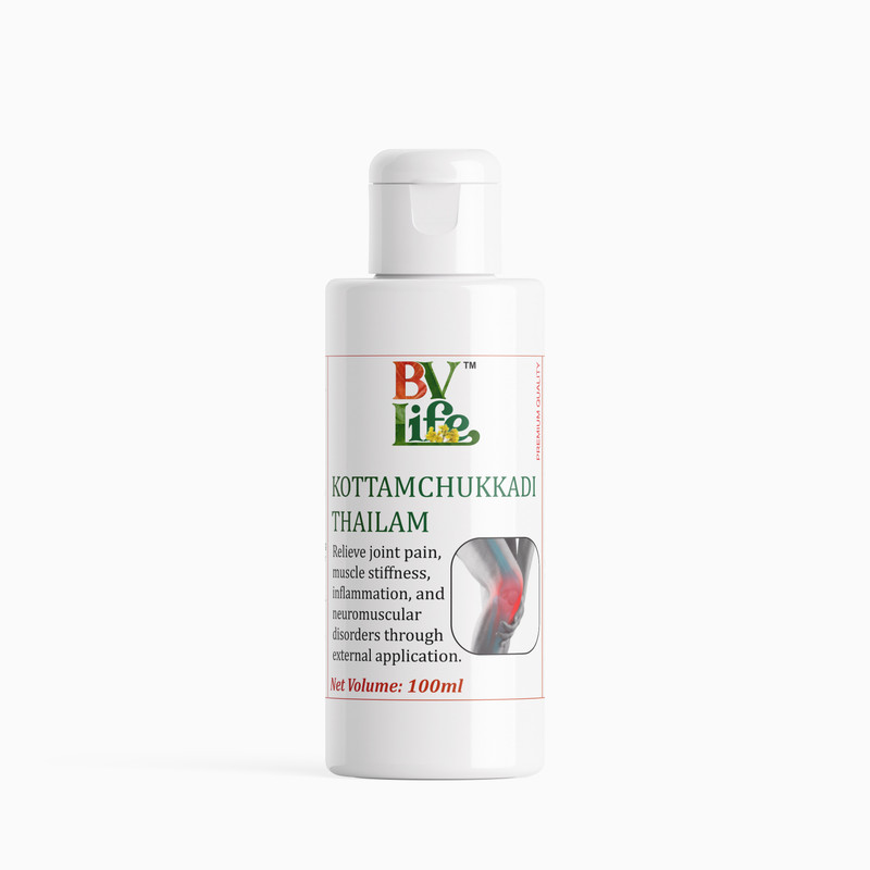 BV Life Kottamchukkadi Thailam 100ml - Ayurvedic Massage Oil(100 ml)
