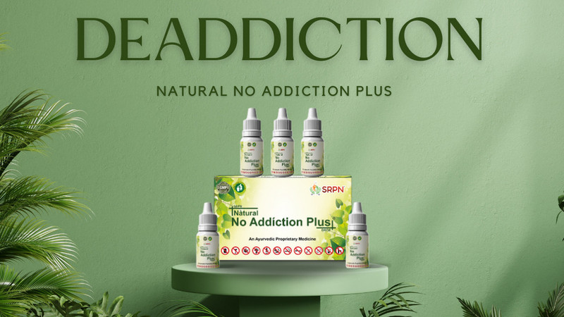 srpn Natural No Addiction Plus Ayurvedic Deaddiction Tablets(Pack of 3, 30 Tablets)