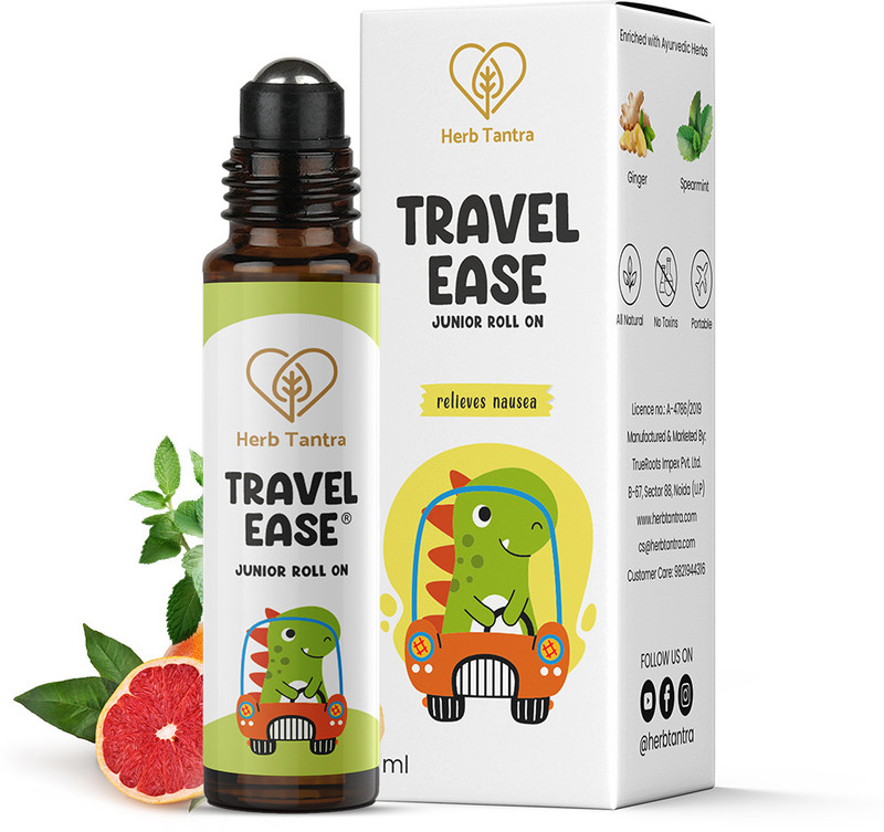 Herb Tantra Travel Ease Junior Motion Sickness Roll On(9 ml)