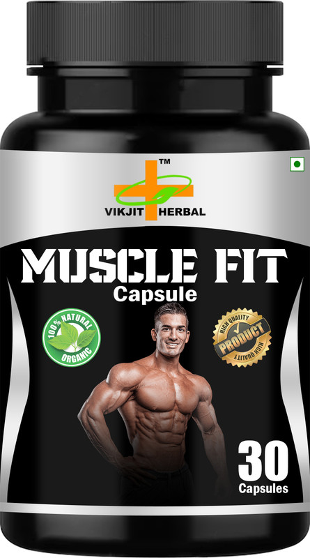 VIKJIT HERBALS MUSCLE FIT CAPSULE(30 Capsules)