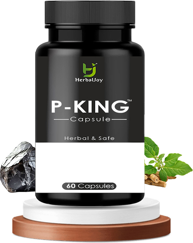 Herbal Joy Pure Ayurvedic P-king Capsules for L0nger & Haarder (Pack of 1)(60 Capsules)