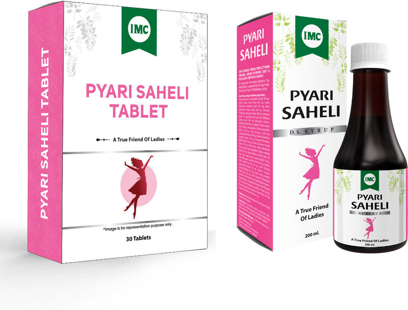 IMC Pyari Saheli Syrup and Pyari Saheli tablet(Pack of 3, 20 ml)