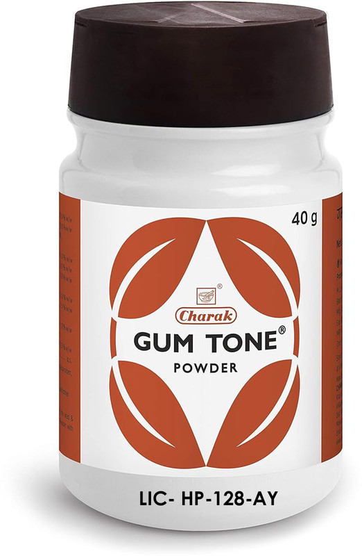 CHARAK Gum Tone Powder 40g For tightens gums and arrests gum bleeding xRGH(Pack of 3, 120 g)