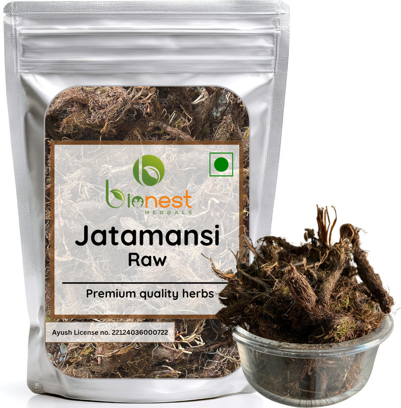 Bionest Herbals Jatamansi (Raw) | For Strong, Shiny, and Silky Hair(250 g)