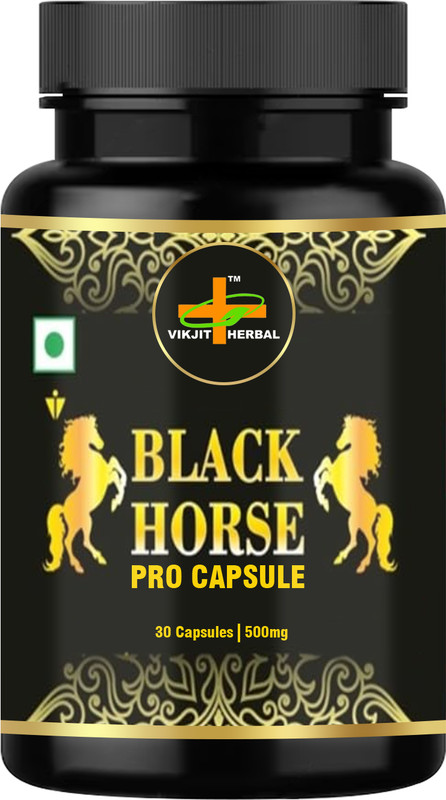 VIKJIT HERBALS BLACK HORSE PRO CAPSULE(30 Capsules)