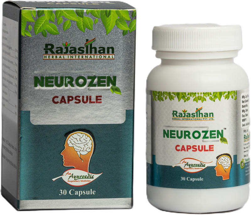 RAJASTHAN HERBALS Neurozen Capsule|30Caps(30 Capsules)