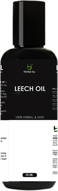 Herbal Joy Leech Pure and Natural Oil - 15 ml (Pack of 1)(15 ml)