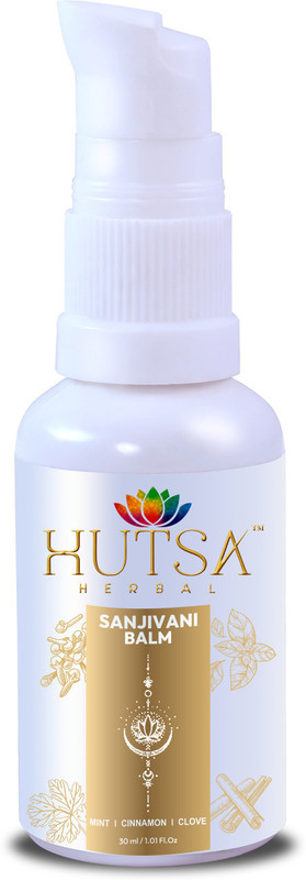 Hutsa Mess Less Pain Relief pump Balm Sanjivani Balm Instant Relief Head, Back, Neck(30 ml)