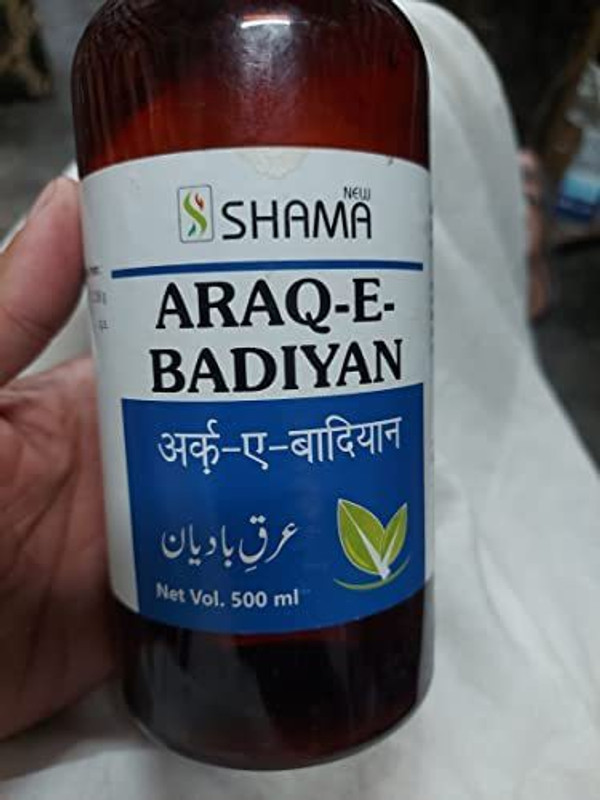 New Shama Arq Badiyan (500 ml ) pack of 3 (Comes with shandaar rose water)(Pack of 3, 1500 ml)