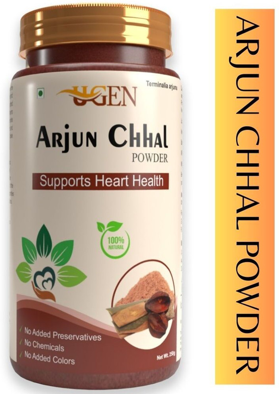 Ugen Healthcare Arjun chhal powder for Cholesterol,Diabetes & Digestion| Pure & Natural(250 g)