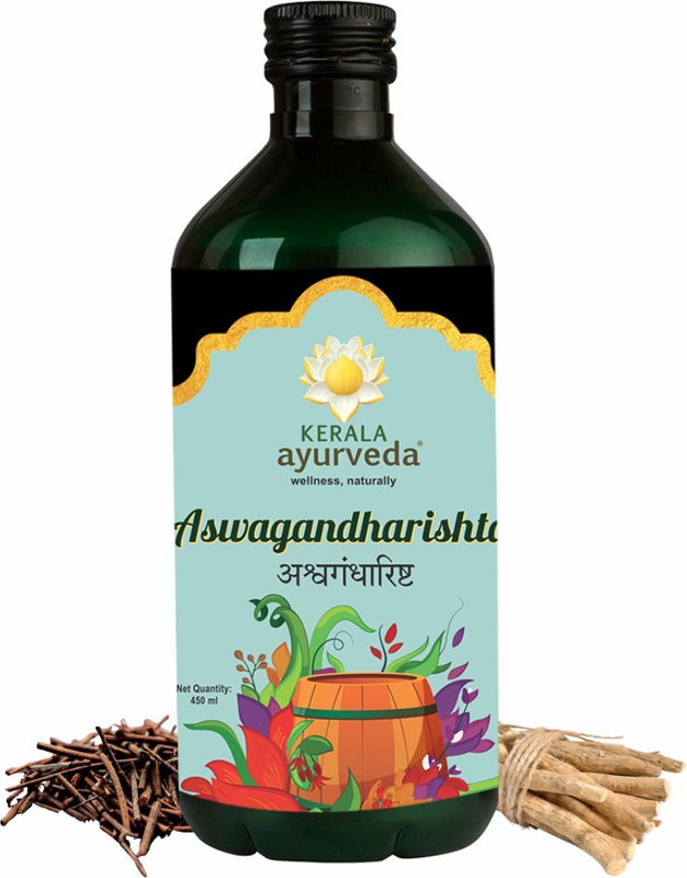 Kerala Ayurveda Aswagandharishta 450 Ml| Helps to Improve Strength and Stamina(450 ml)