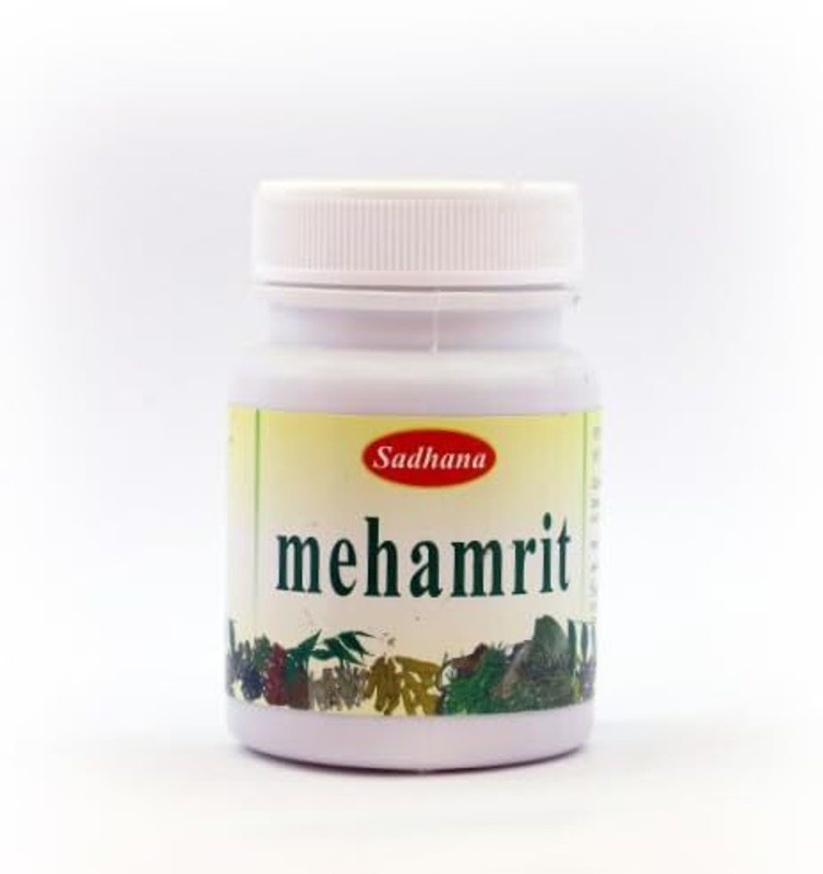 Sadhana Ayurvedics Mehamrit 60-Capsule/Helps Maintain Sugar Levels Naturally & Remedy for Diabetes(Pack of 2, 60 Capsules, 60 Capsules)
