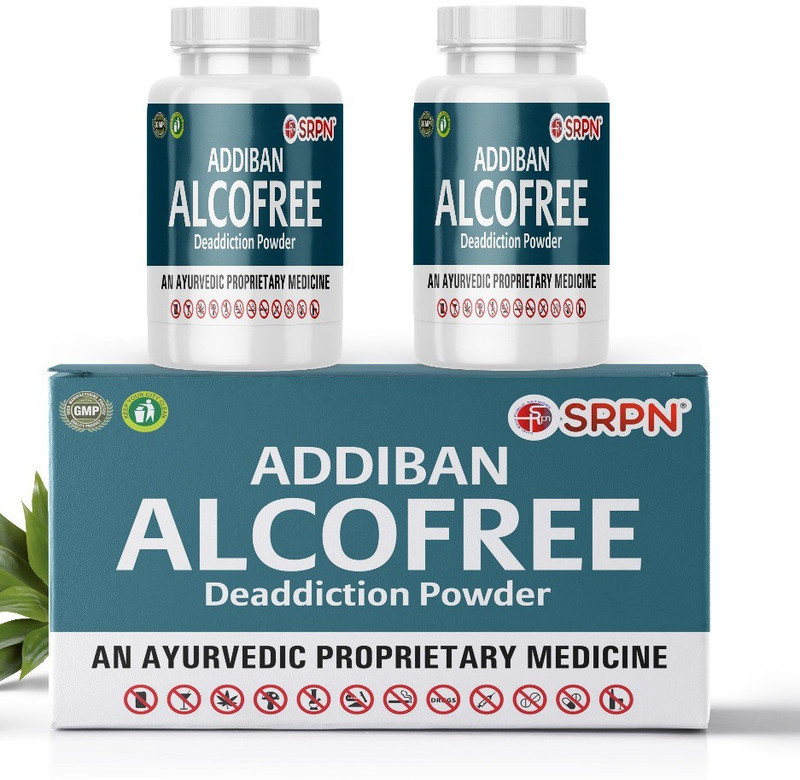 srpn Addiban ALCOFREE DEADDICTION POWDER PACK OF 2 (250 grams)(Pack of 2, 250 g)