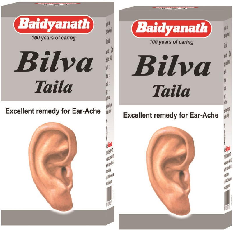 Baidyanath Bilva Taila, 25 ml (Pack of 2) oil for Ear Ache(Pack of 2, 25 ml)