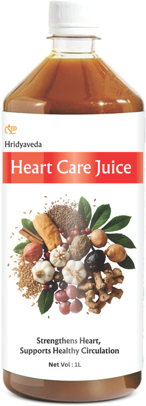 Neuro Pharma Hridyaveda Heart Care Juice |Supports Heart Health & Blood Circulation(1000 ml)