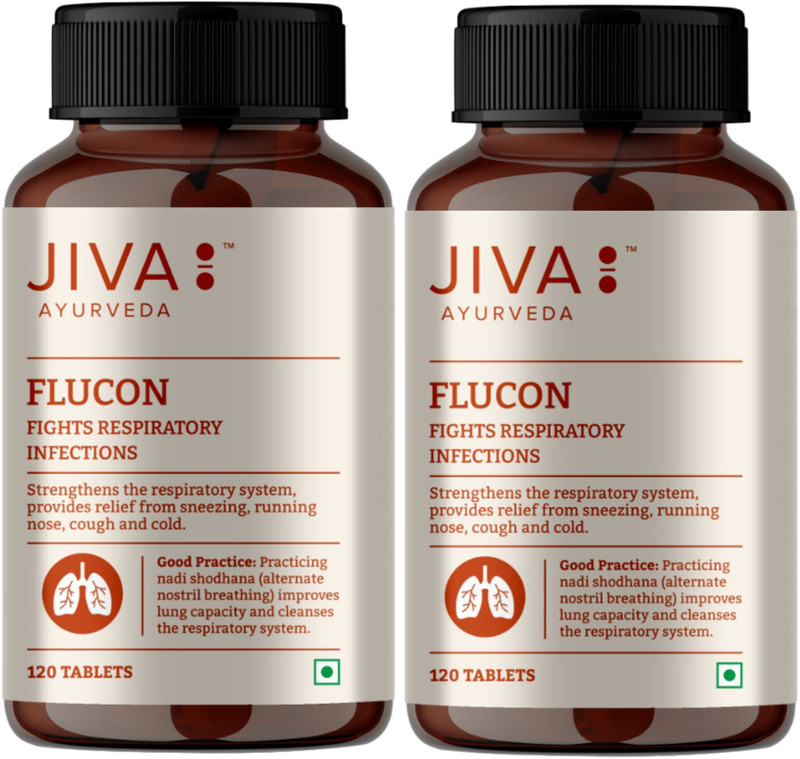 JIVA Flucon Tablets 500mg 120 Tablet (Pack of 2)(Pack of 2, 240 Tablets)