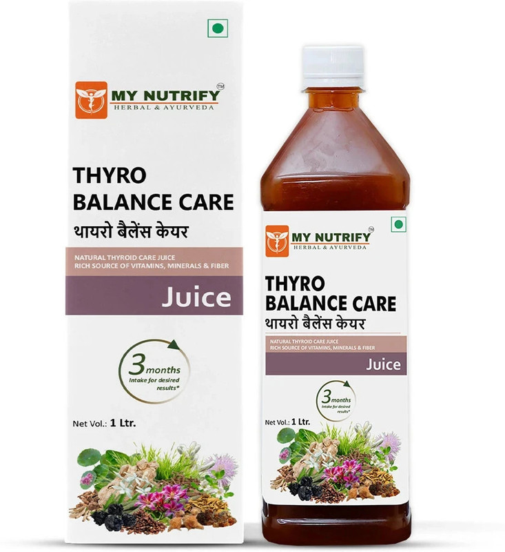 My Nutrify Herbal & Ayurveda's Thyro Balance Care juice-1L | Natural Thyroid Care |(1 L)