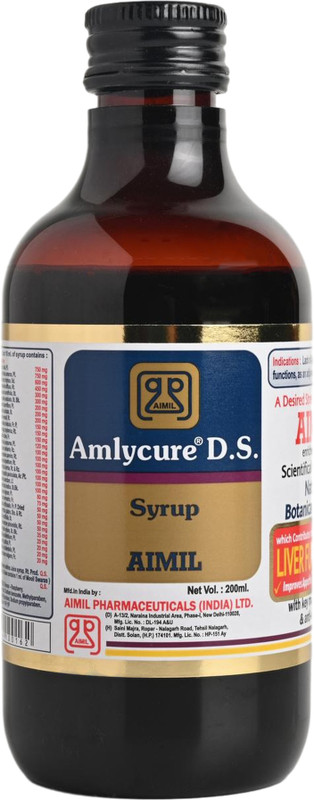 AIMIL Amlycure D.S. Syrup |(200 ml)