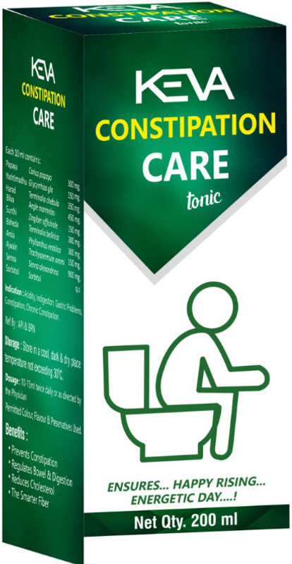 KEVA Constipation Care Tonic for Beneficial in Piles & Constipation(200 ml)
