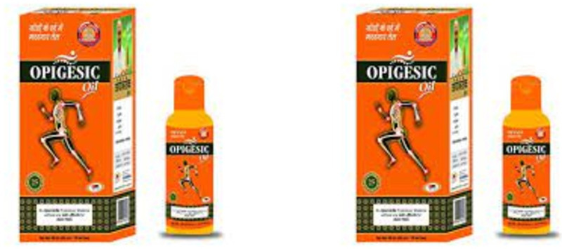 OPIGESIC Pain Oil Pack 2(Pack of 2, 60 ml)
