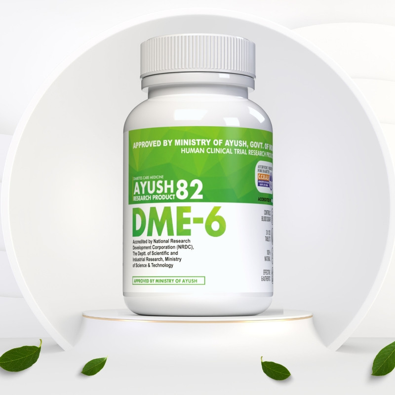 Sogo Teleshoping DME-6 : Diabetes Care | Ayurvedic Capsules to Manage Blood Sugar Level(120 Tablets)