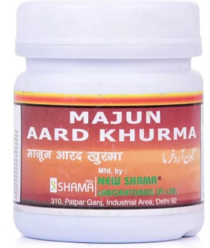 New Shama Majun Arad Khurma (125g Pack of 3) Comes with shandaar rose water(Pack of 3, 375 g)