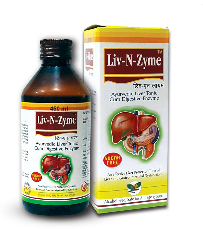 LIV-N-ZYME Ayuvedic Liver Tonic Cum Digestive Enzyme(450)