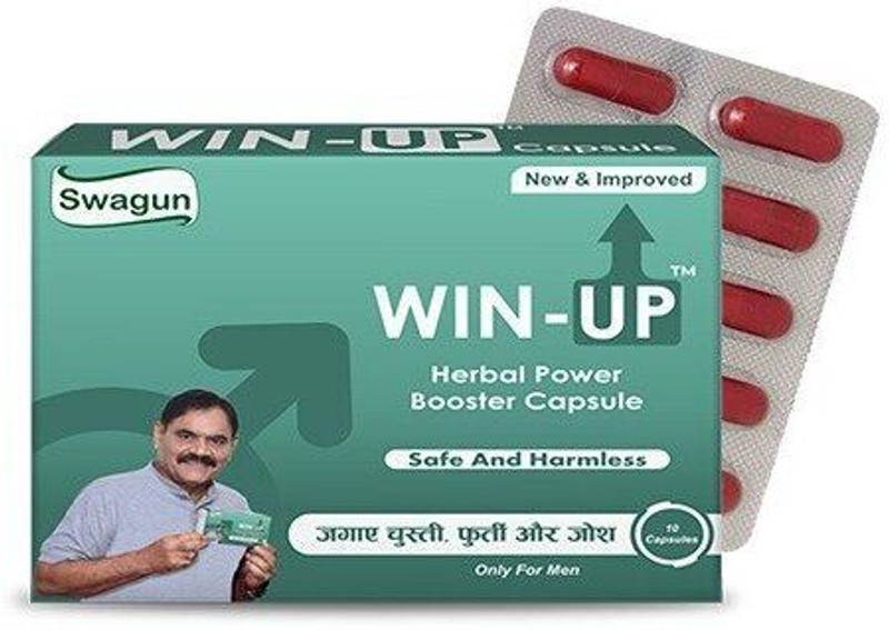 WIN UP Winup_Herbal_Power_Booster_Capsule(10 Capsules)
