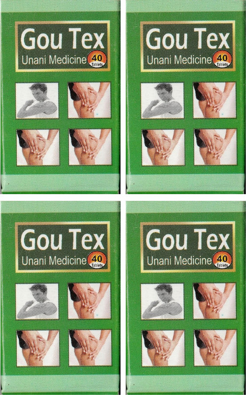 DEAL TO DEAL Gou tex tablet for joint pain,arthirtis(Pack of 4, 160 Tablets)
