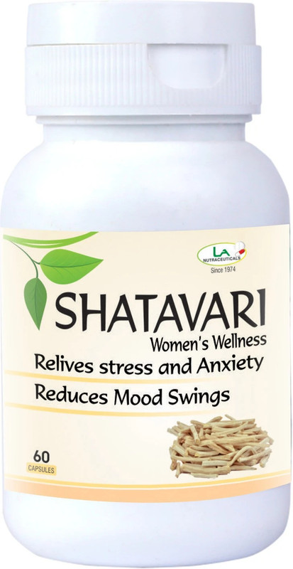 la nutraceuticals La Nutra's Shatavari For Women -60 Pure Veg Capsule(60 Capsules)