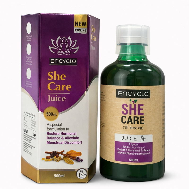 Encyclo She Care Juice - Ayurvedic Hormonal Balance & Women’s Wellness Tonic(500 ml)